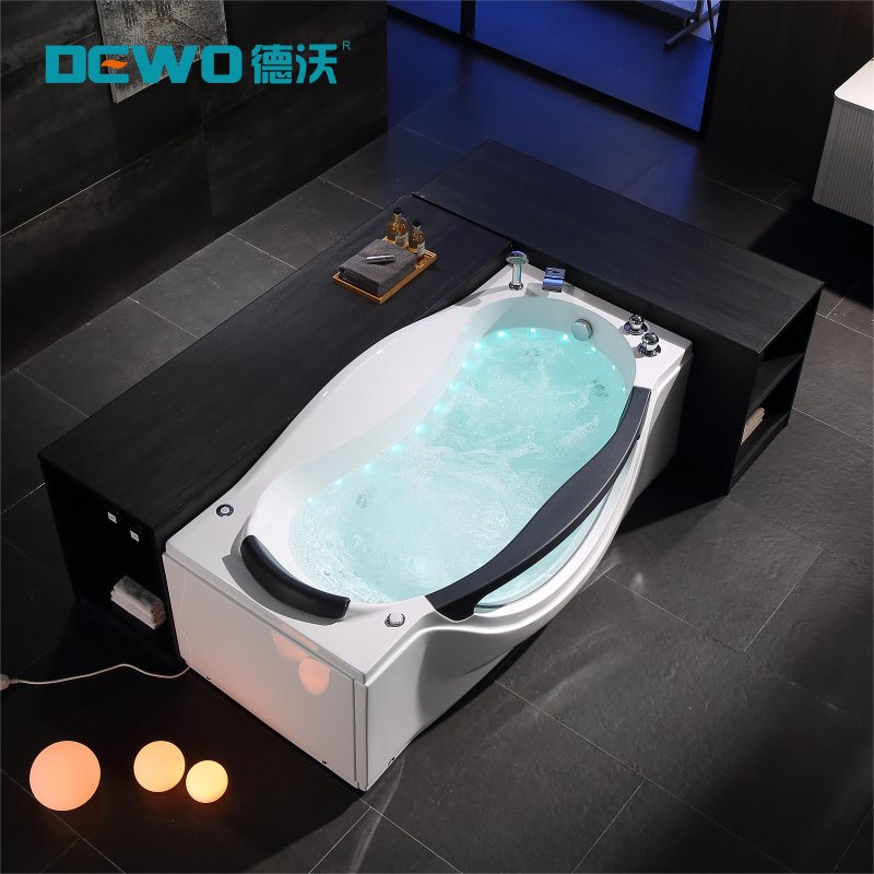 Роскошная акриловая массажная ванна SPA с подсветкой