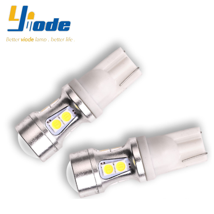 Светодиодная лампа T10 10SMD 3030, 12В, универсальная