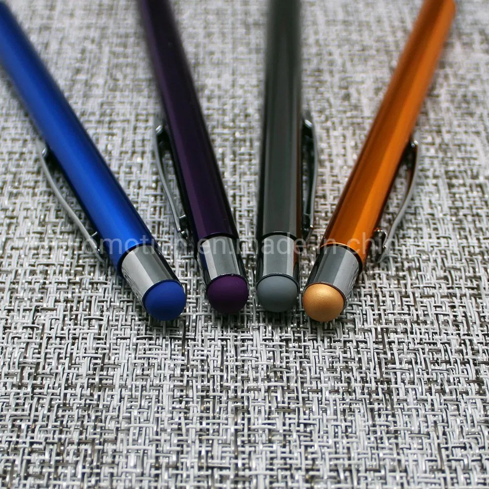 Anodized Shiny Aluminum Touch Pen for Gift Choice