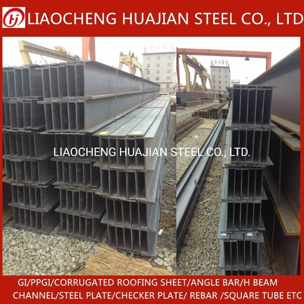 A36 Steel Iron Material H Beams Used for Building