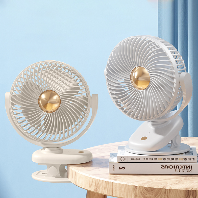 2025 New Portable Rechargeable Clip Small Fan Factory Wholesale