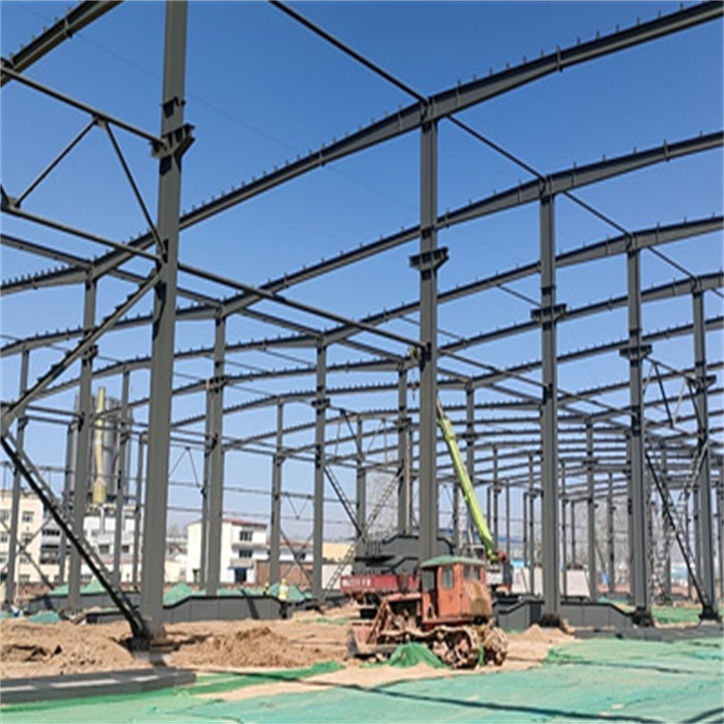 Prefab Light Steel Frame Prefabricated Building Affordable Factory Steel Structure Fabricated Warehouse