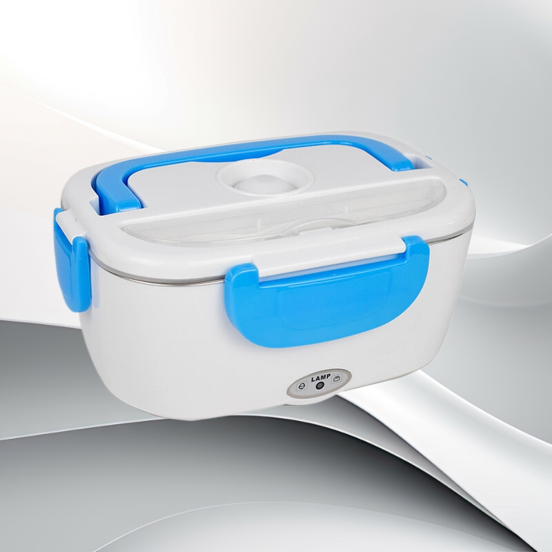 Travel Food Heat Retaining Lunch Box Double Layer Heating Lunch Box