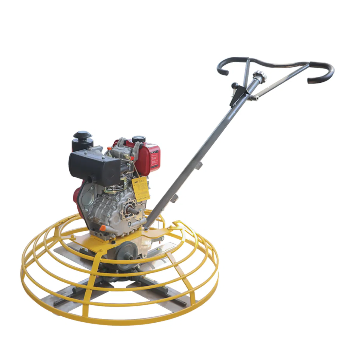 Diameter 1000 mm Efficient Gasoline Engine Cement Polishing Machine