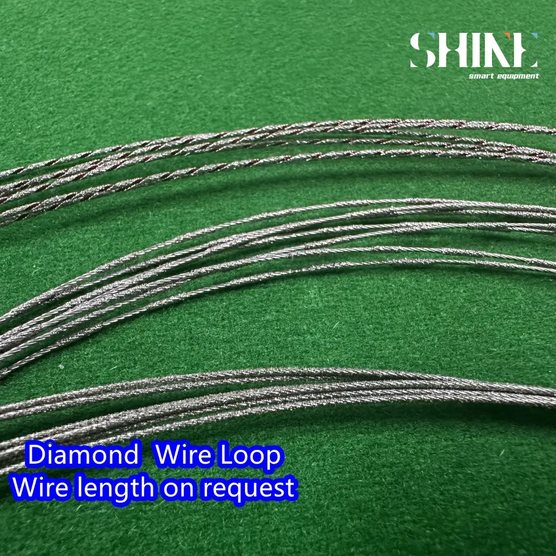 Алмазная пила-петля для резки твердых и хрупких материалов