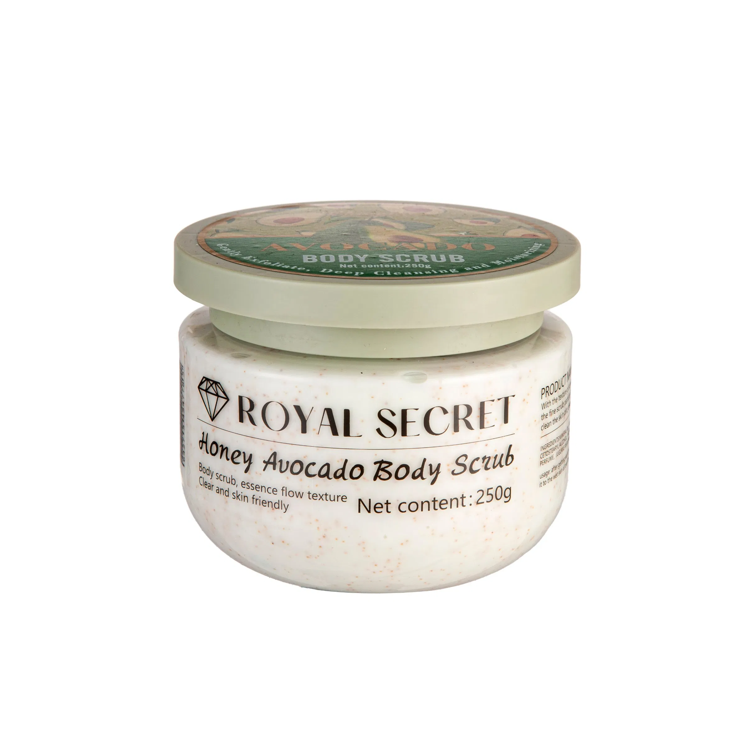 Private Brand 250g Exfoliating Body Scrub