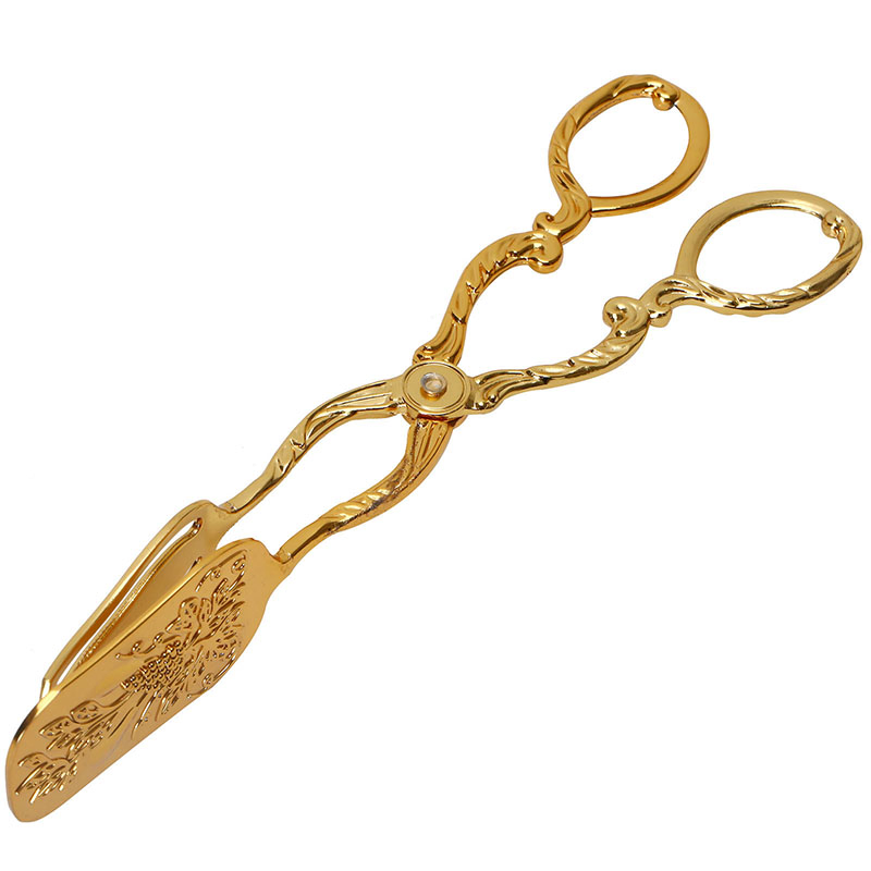 Serving Tongs Food Grade Stainless Steel Cooking Clips Bread Scissors Kitchen Utensils