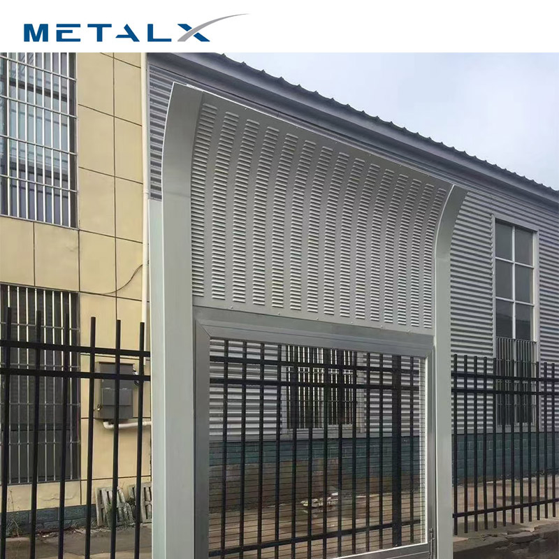 Steel Panel Sound Acoustic Barrier Wall Malaysia Outdoor Highway Sound Absorbing Barrier
