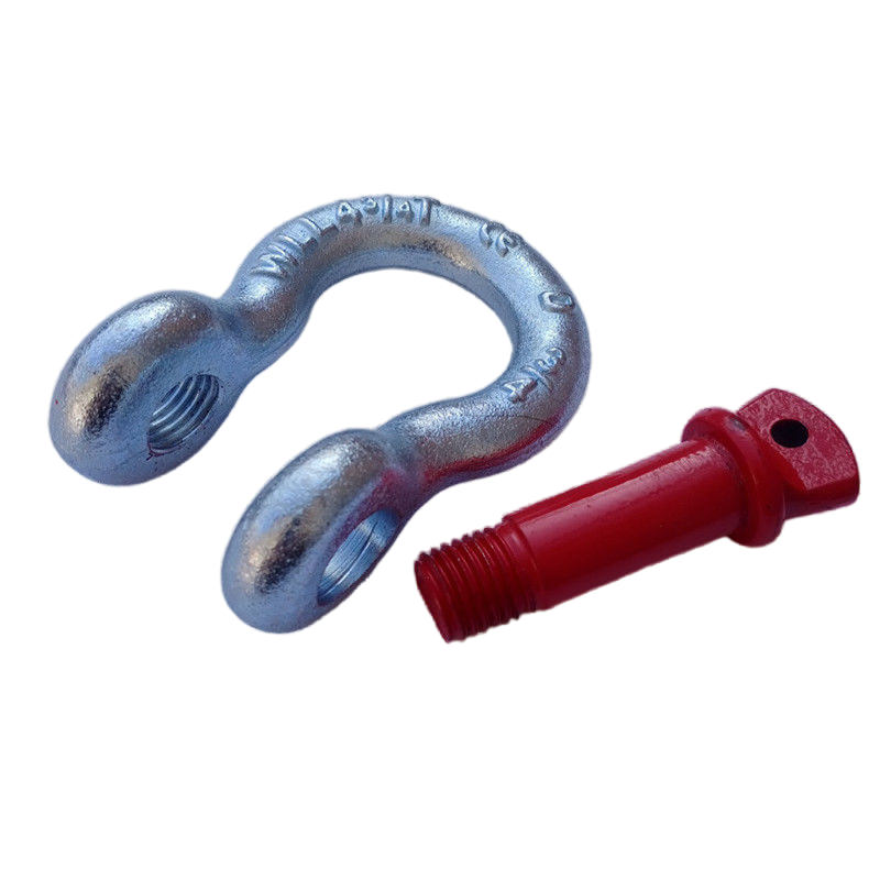 Secure Rigging M10 Bow Shackle with Screw Pin by Lingke
