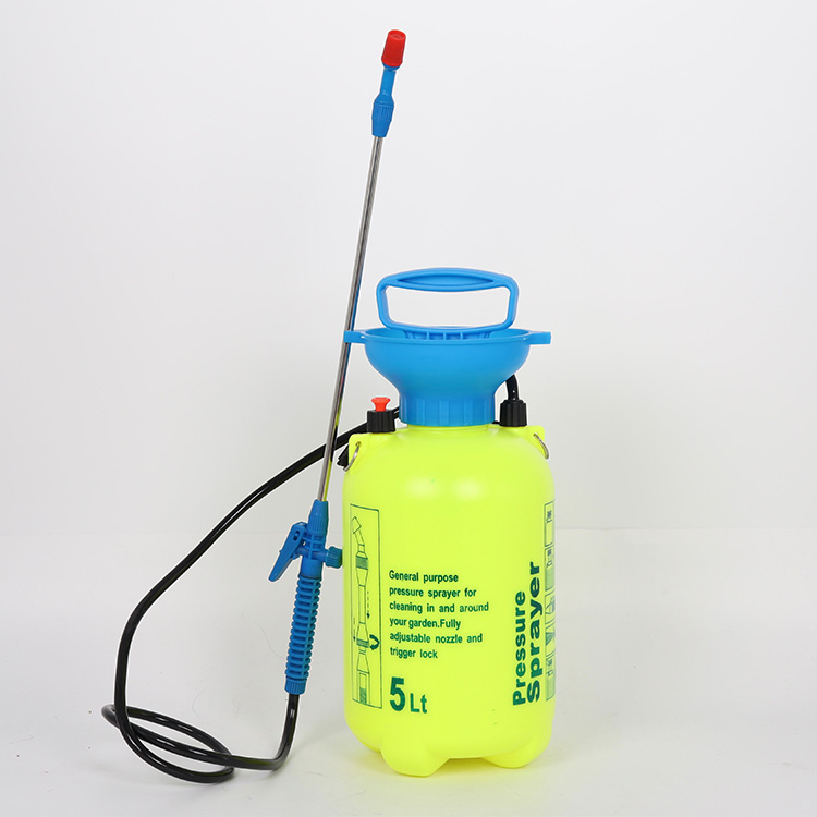 5L Plastic Shoulder Hand Pressure Sprayer Garden Pump Sprayer