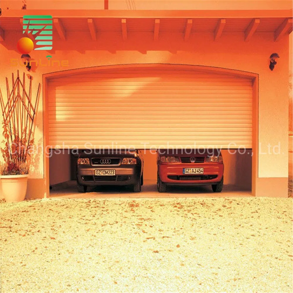 77mm Slat with Nice Honeycomb Hole Design for Shop Door