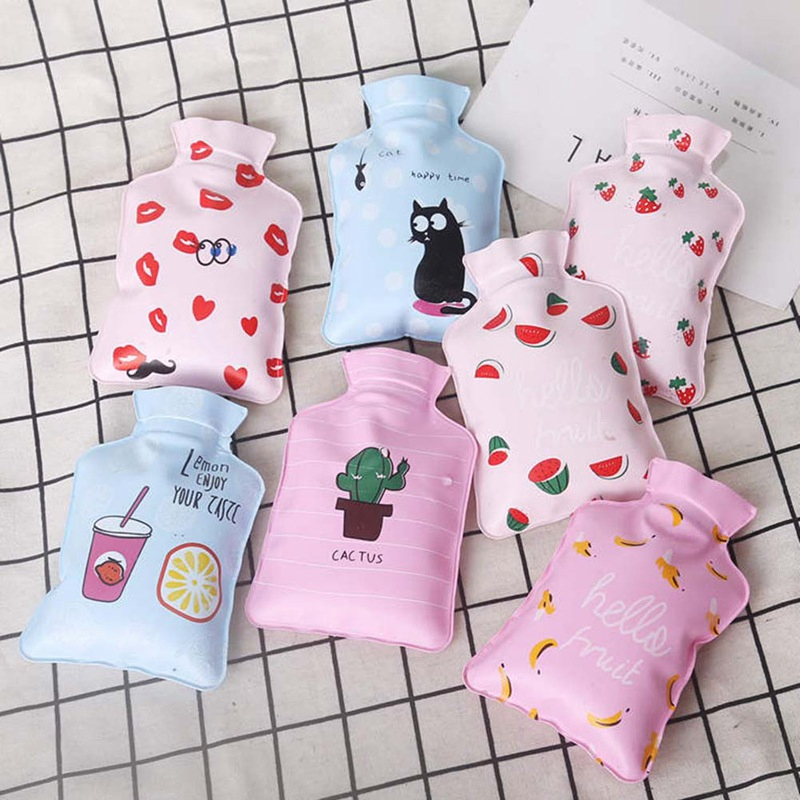 Lovely Cartoon Hand Warm Water Bottle Mini Hot Water Bottles Bag