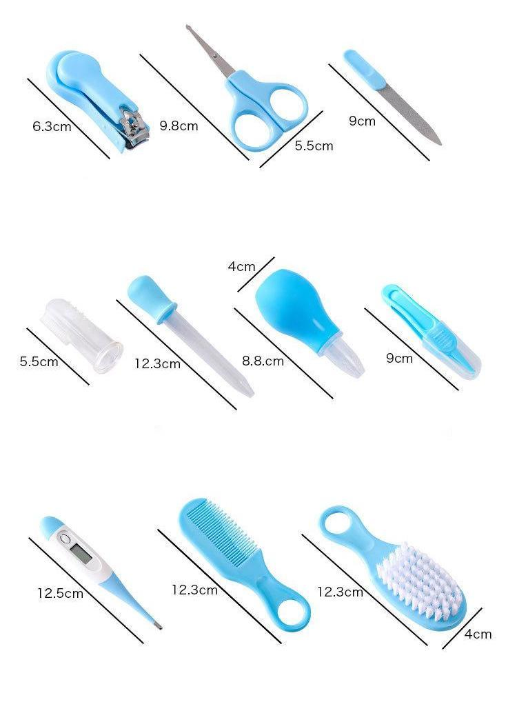 Free Samples Factory Direct Price Multiple Colors Newborn Infant Baby Care Accessories Manicure Kits