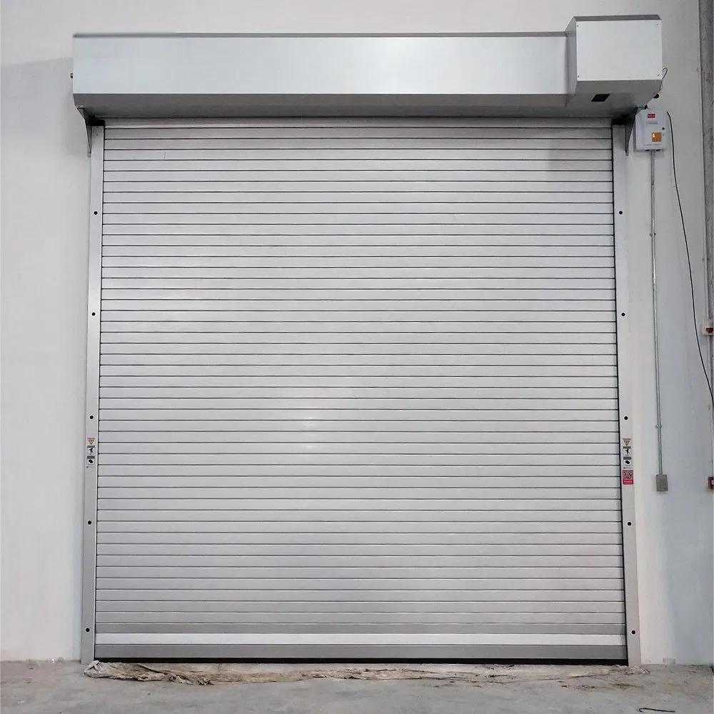Fire Proof Steel Rolling Industrial Doors Fire Rated Roller Shutter Door