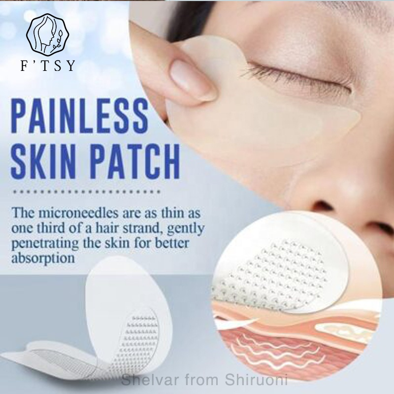 Private Label Hyaluronic Acid Microneedling Eye Patch Hyaluronic Acid Fine Lines Puffy Eyes Under Eye Mask