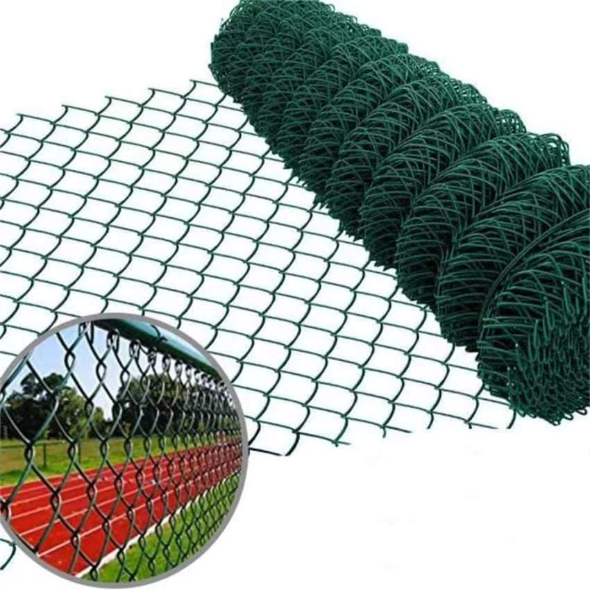 Сетка рабица с ПВХ покрытием для сада 50x50 мм