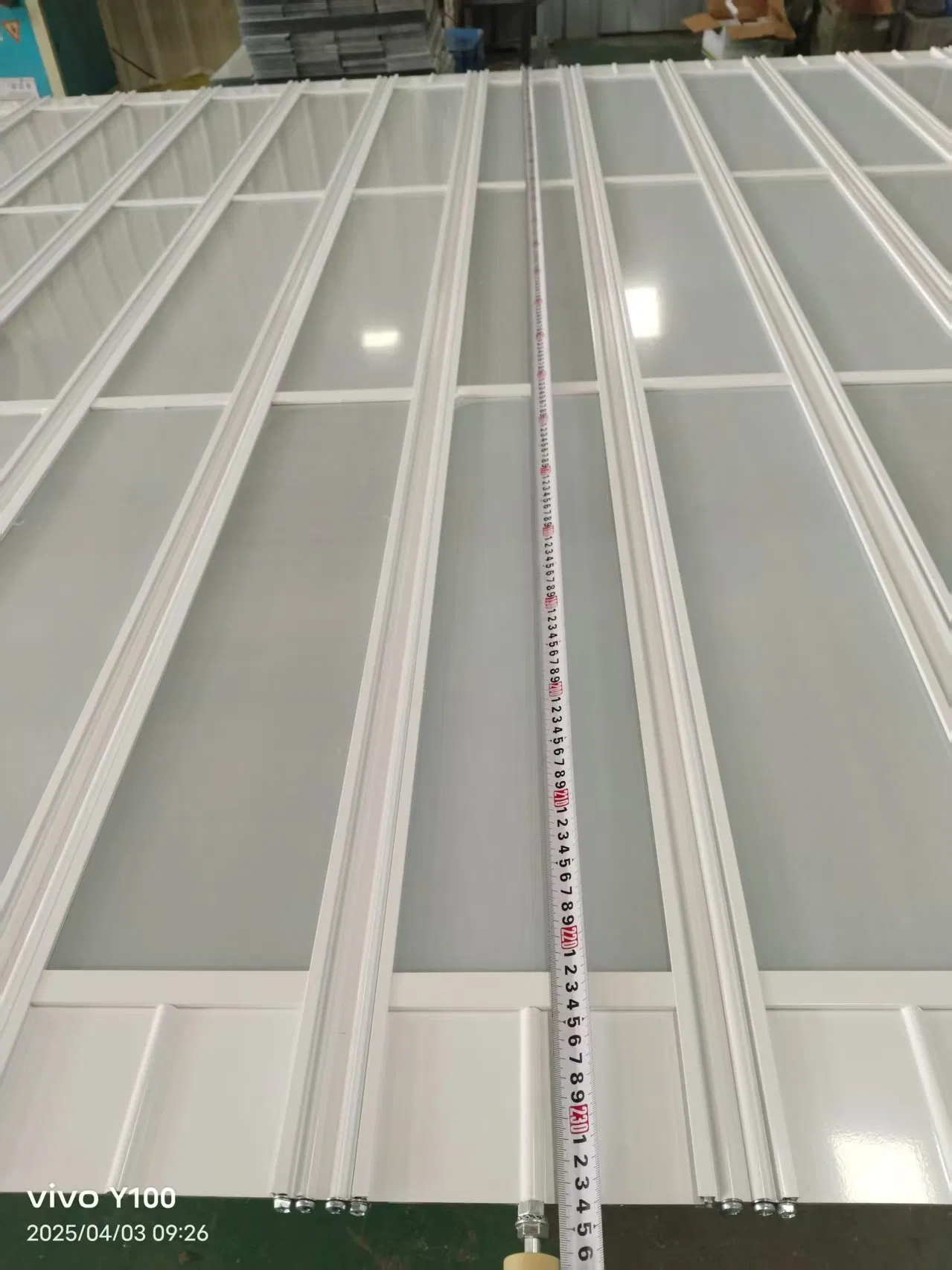 Manual Side Folding Polycarbonate Shutter Door for Commercial Shop Sliding Door