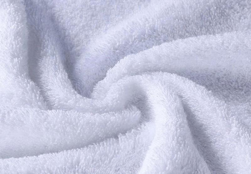 High Quality Hotel White Bath Towels Cotton with OEM Logo