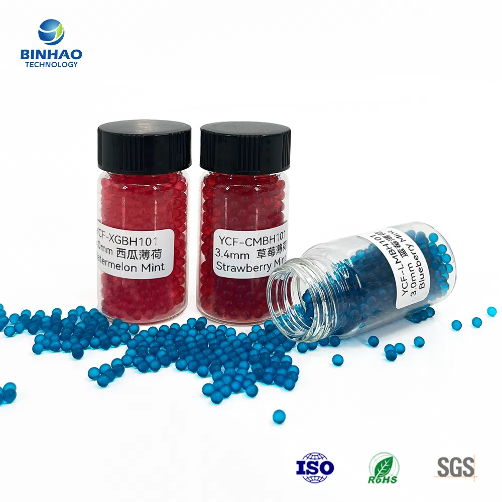 Unique Blend Cigarette Filter Enhancement Beads for Aromatic Relaxation