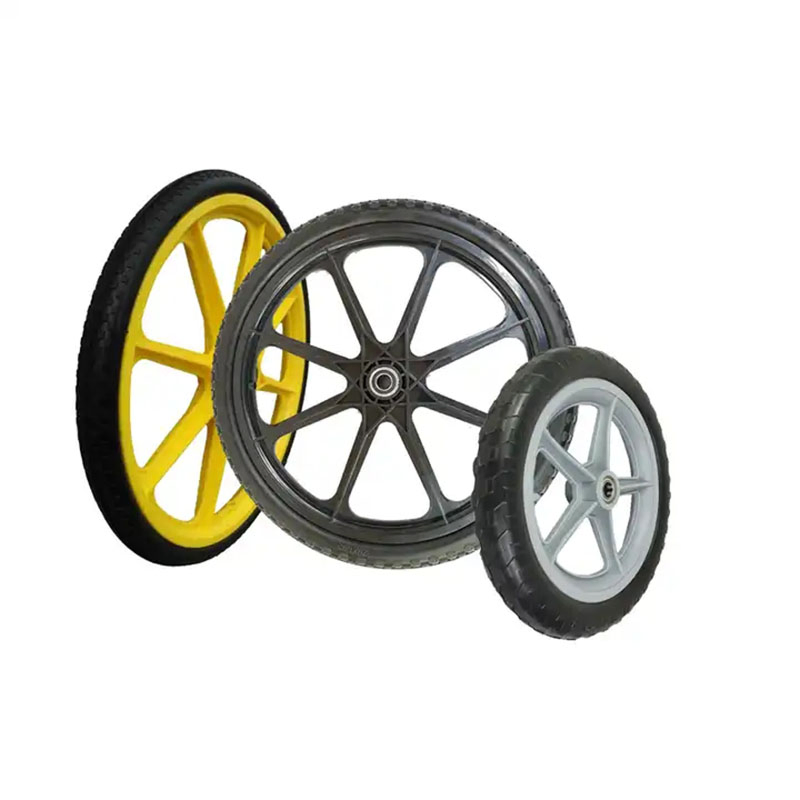 PU Foam Solid Wheel for Wheelbarrow Flat Free Polyurethane Filled Wheels