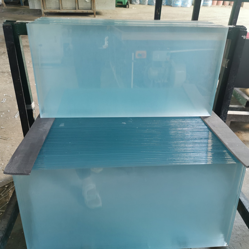 Wholesale Customized 3mm-19mm Indoor Window Door Railings Furniture Float Frosted Glass