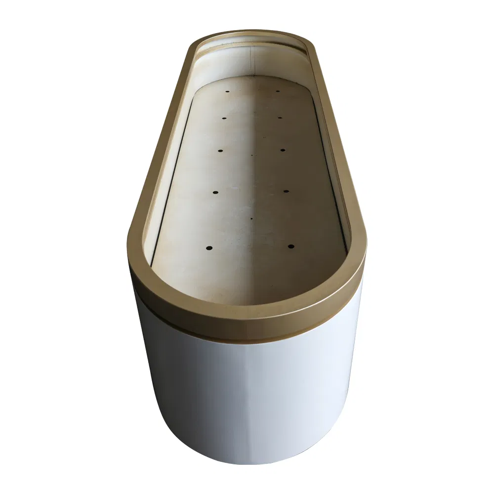 Custom Oval Galvanized Raised Steel Garden Planting Box Galvanized Metal Planter Raised Garden Bed for Vegetable Flower