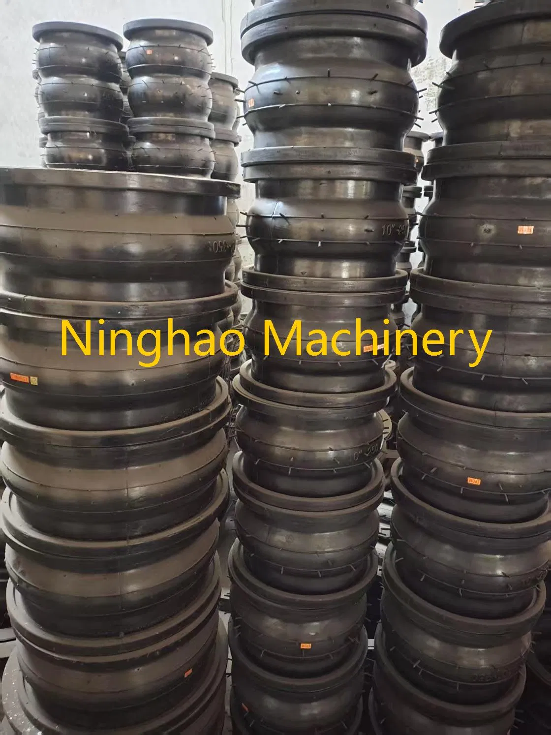 Carbon Steel Flexible Rubber Joint NBR Material Pipe Connector