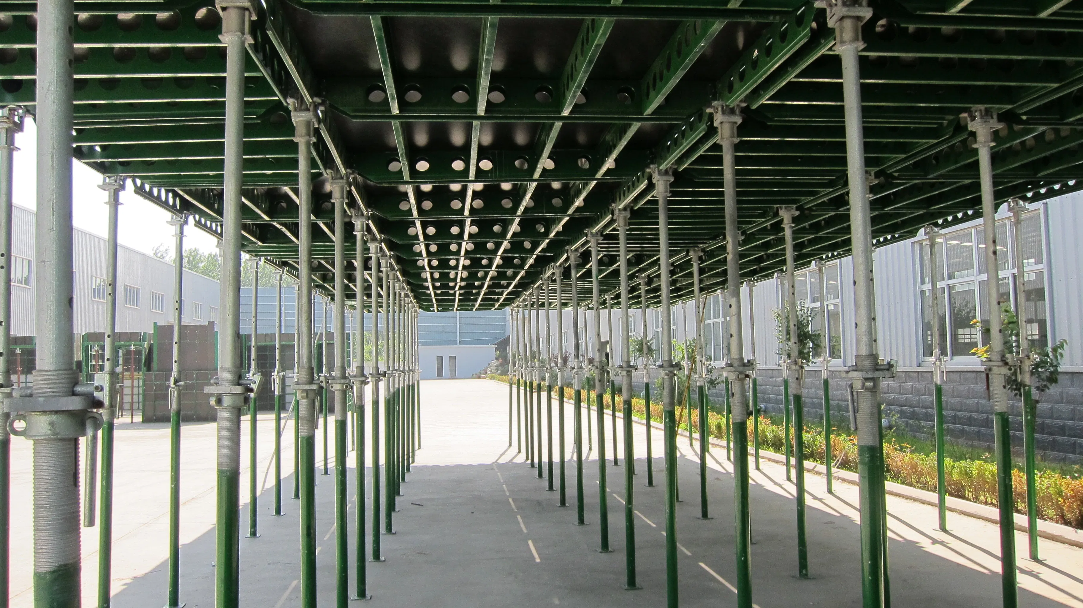Green Bamboo Plywood Slab Formwork System