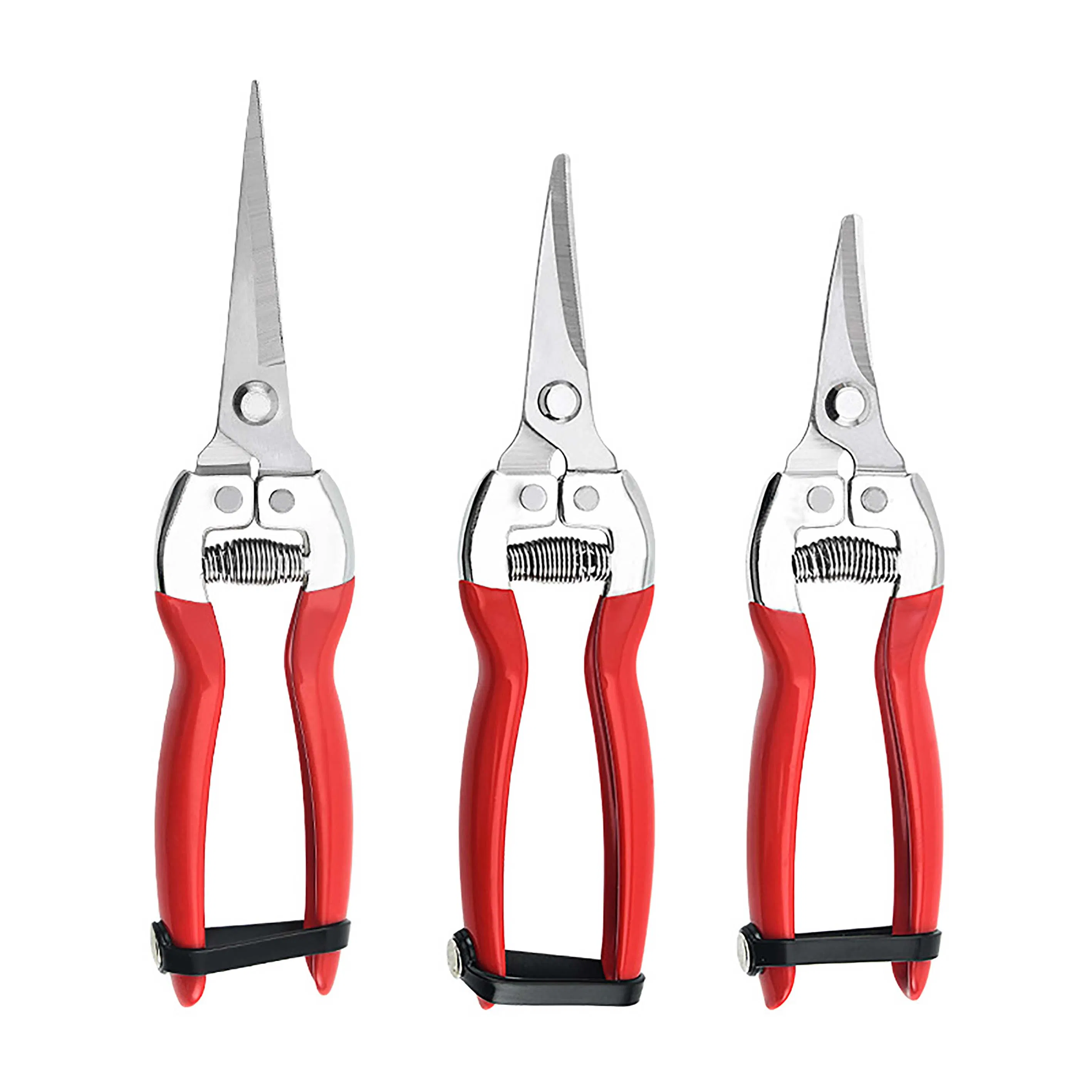 Bypass Steel Pruning Stainless Sk5 Steel Blades+Straight Tip Gardening Garden Shears