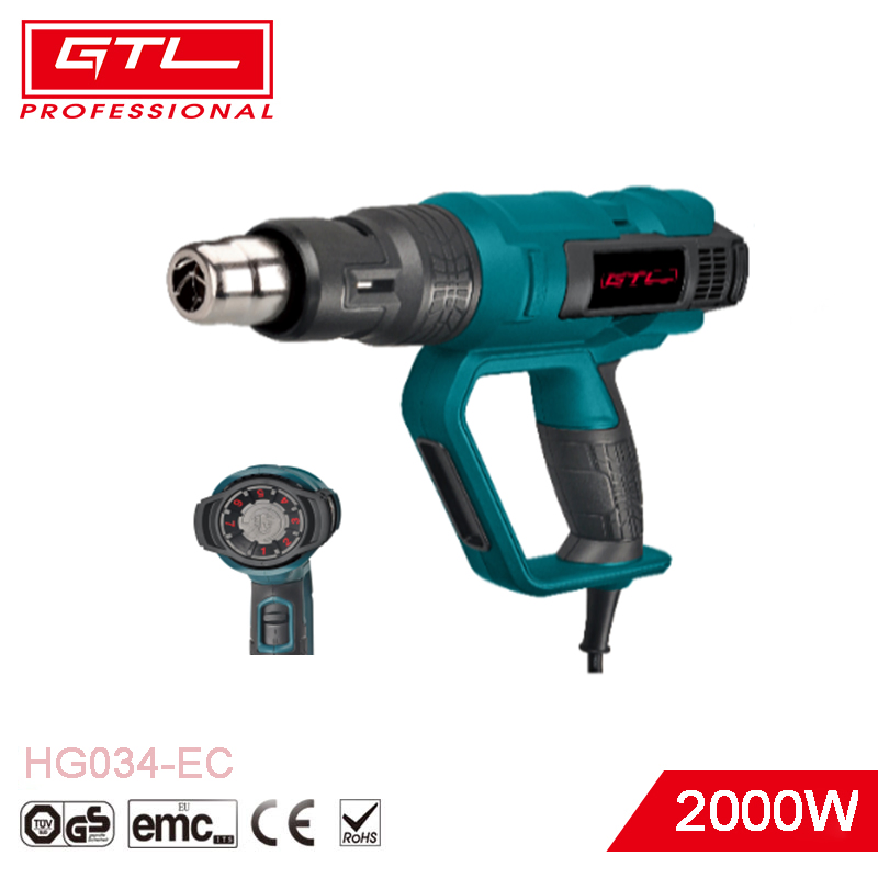 2000W Variable Temperature Control Heat Hot Air Gun (HG030-CP)