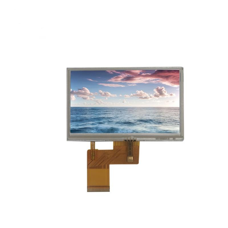 4.3 Inch IPS LCD Module TFT Touch Panel Customized 480*272 Resolution for Industrial Control Equipment