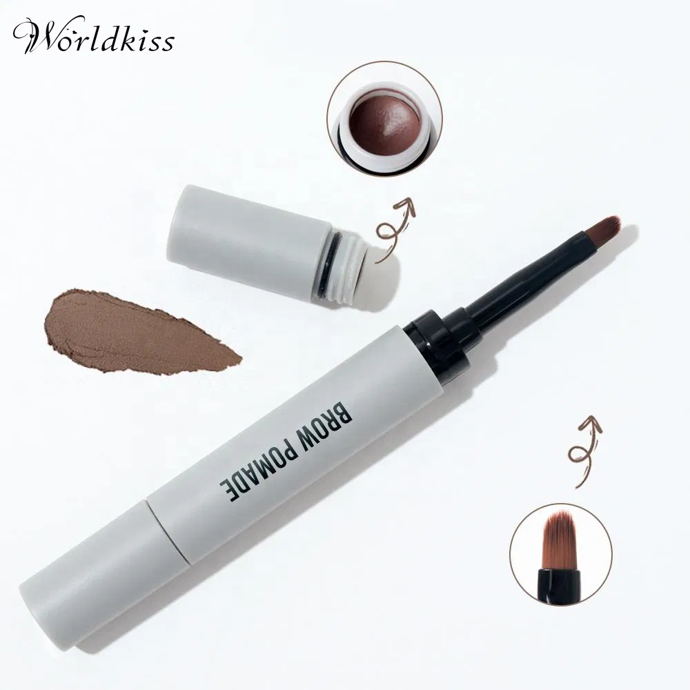 Four Color Tinted Brow Cream Private Label Sweat Proof Long Lasting Eyebrow Cream