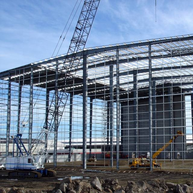 Durable Steel Structure Industrial Shed for Large Workshops