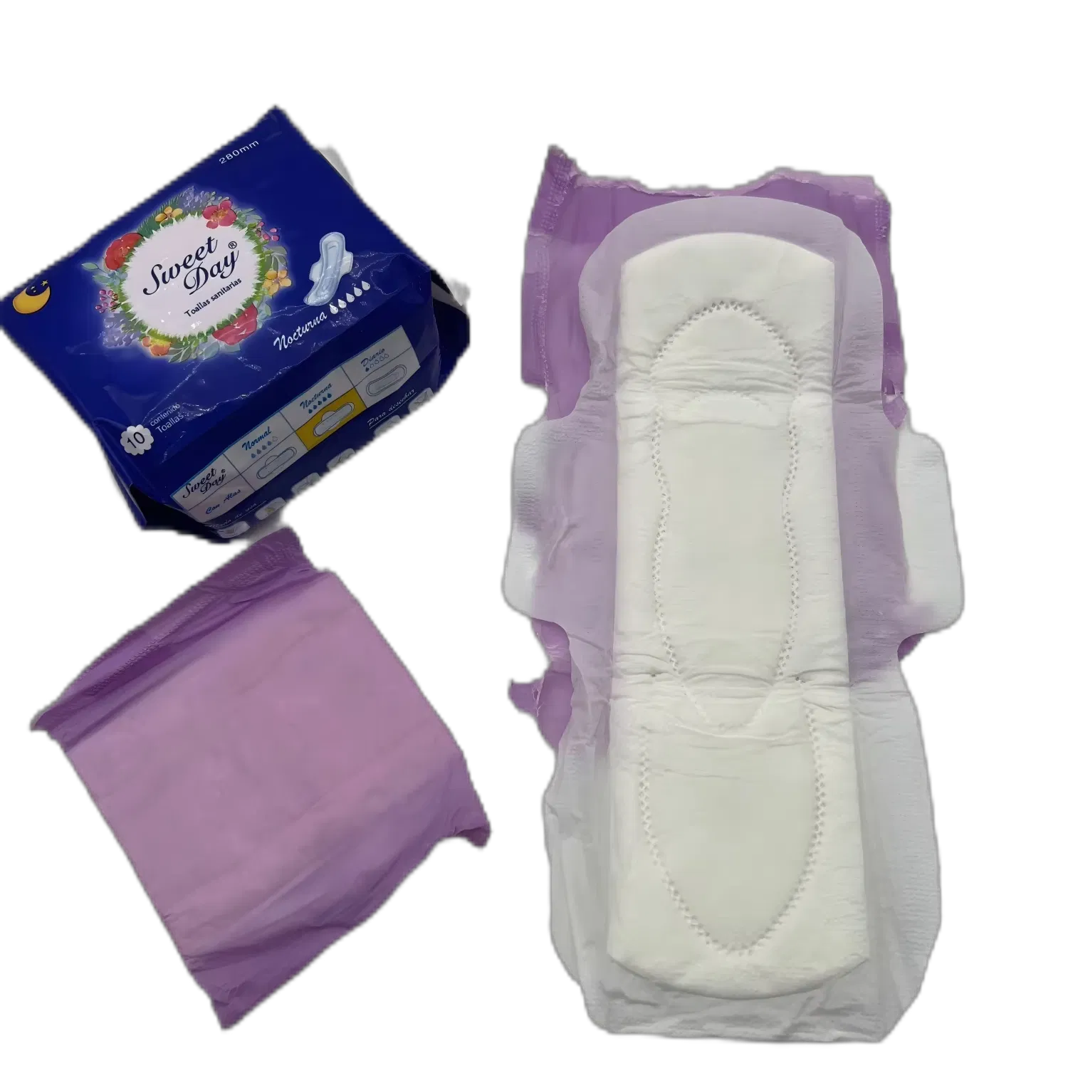 OEM/ODM High Quality Winged Sanitary Napkin Pad Menstrual Thick Pads Feminine Sanitary Napkin Sanitary Towel for Women