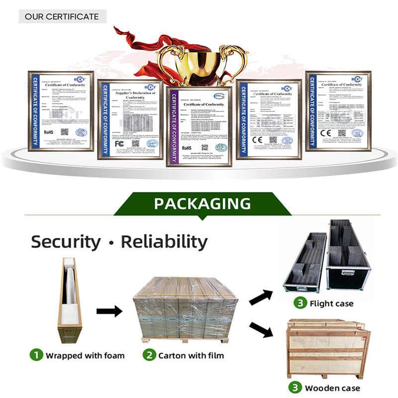 Street Outdoor Pole LED Display for Advertising Screen