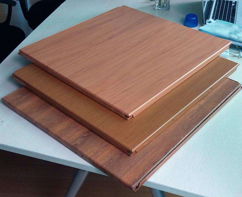 Insulated Fire Rated Aluminum Material Clip-in Ceiling Acoustic Sound-Absorption Ceiling