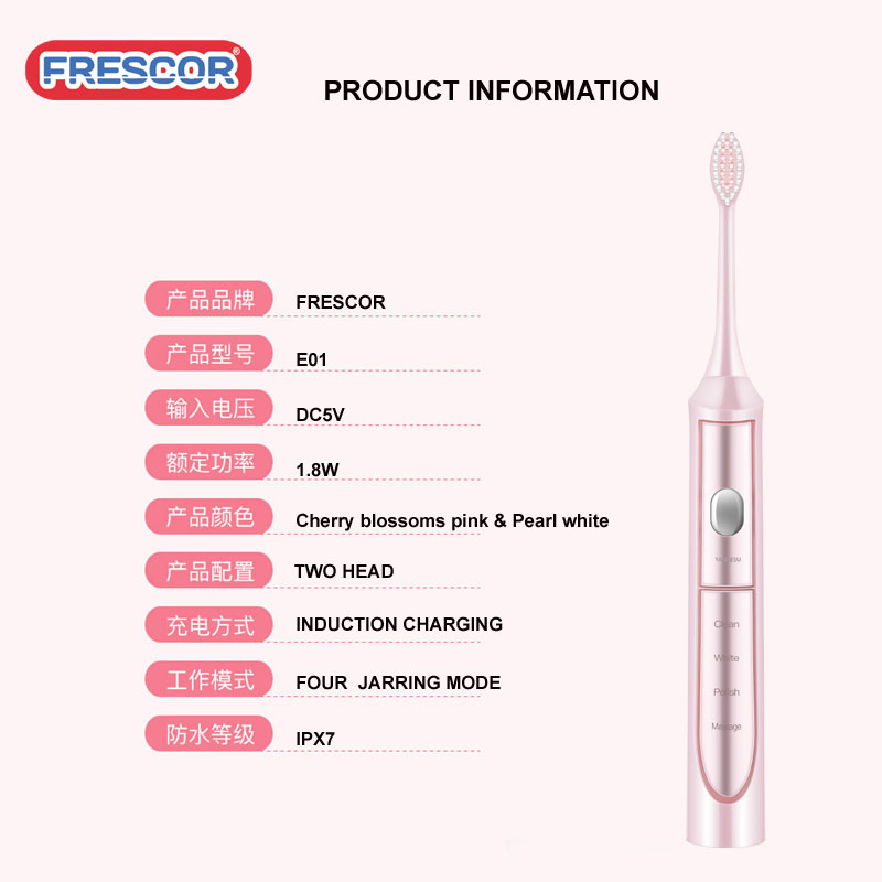 5 Modes Sonic Electric Toothbrush for Better Oral Care