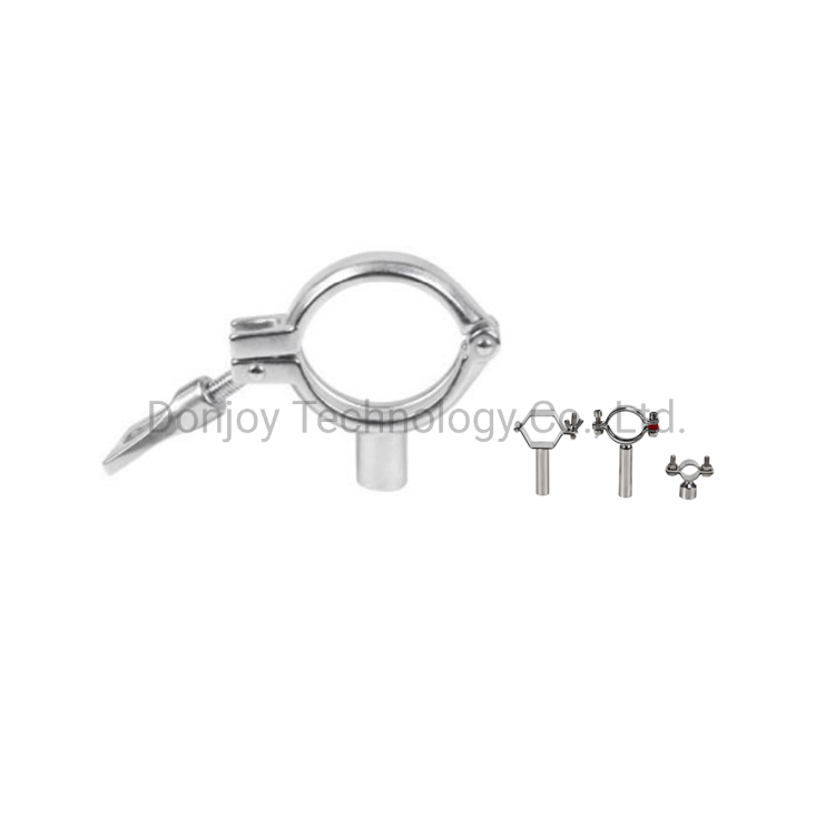 Sanitary Stainless Steel Pipe Holder for Food Application