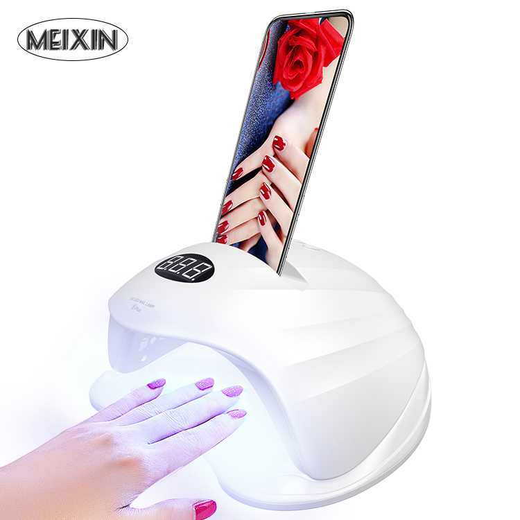 48W/60W Lamp UV Phone Holding Nail Lamp Professional Rechargeable Nail Dryer UV LED Lamp