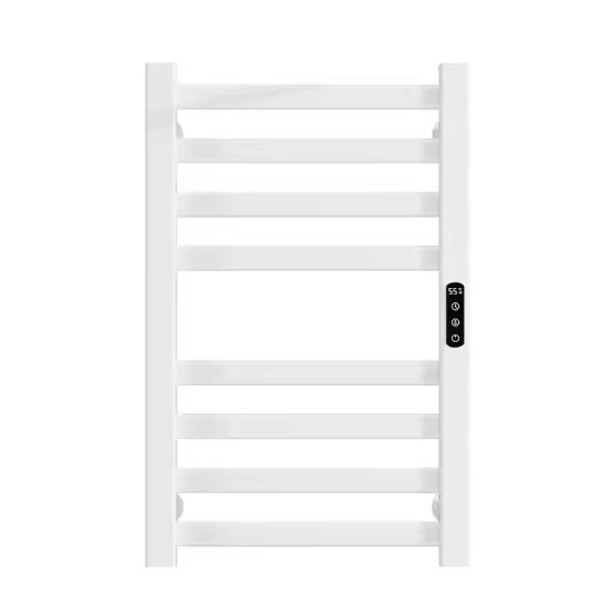 Modern Chrome and Anthracite Wall Mounted Heater Radiator