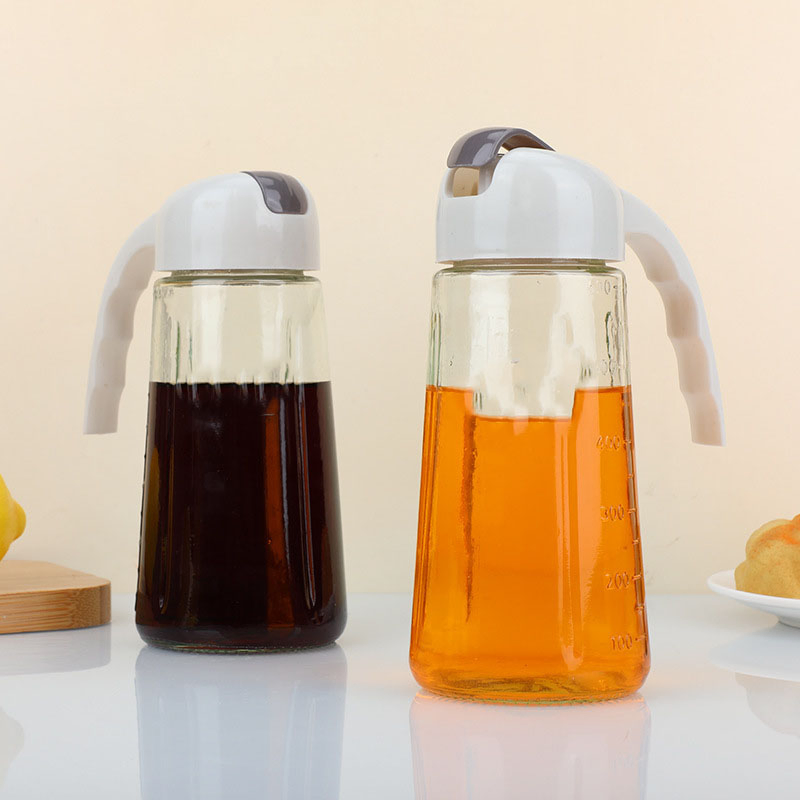 Best Selling Automatic Opening and Closing No Hanging Oil Leak-Proof Oil Bottle