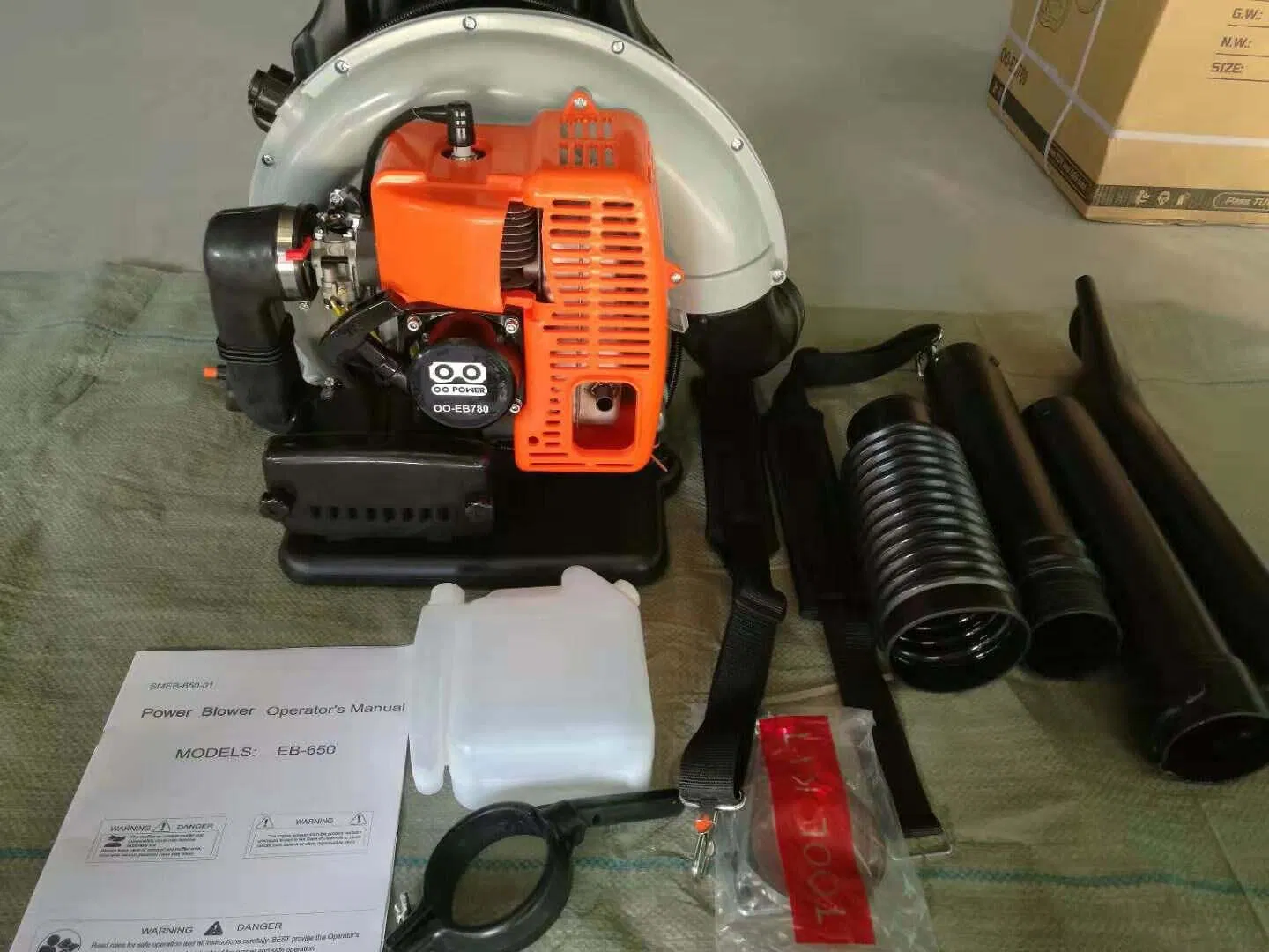 Backpack Gasoline Leaf Blower Power Jet Air Blowers