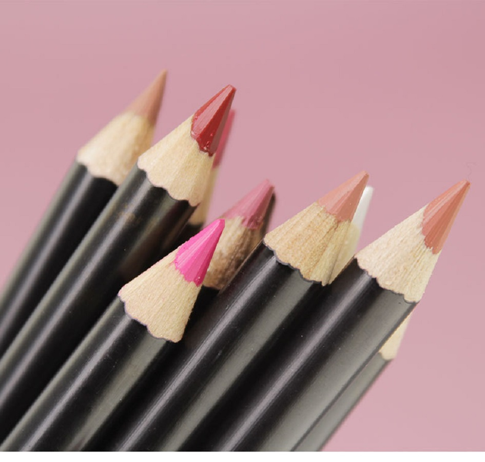 Matte Eyeliner Lip Liner Eyebrow Pencil Waterproof Long Lasting Makeup Esg13793