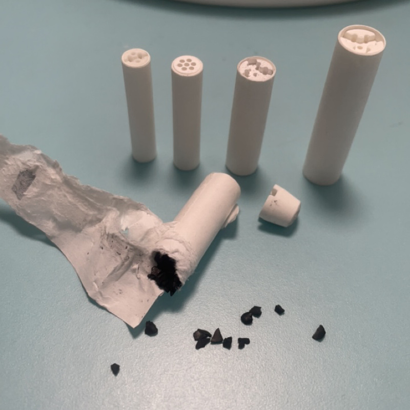 5.3mm Cigarette Filters- 50count Carbon Filters for Tobacco Cigarette with Premium Superior Smoking Experience