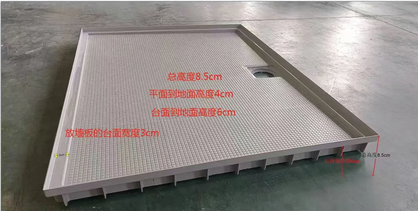 Tongnai Composite Materials with Quick Drain Design Reduces Pollution and Construction Costs Integrated Bathroom