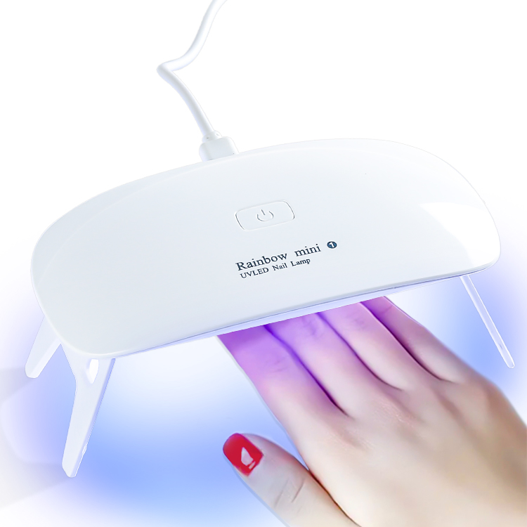 Mini Portable Nail Dryer Curing Light Nail Nursing Tool LED Nail Lamp
