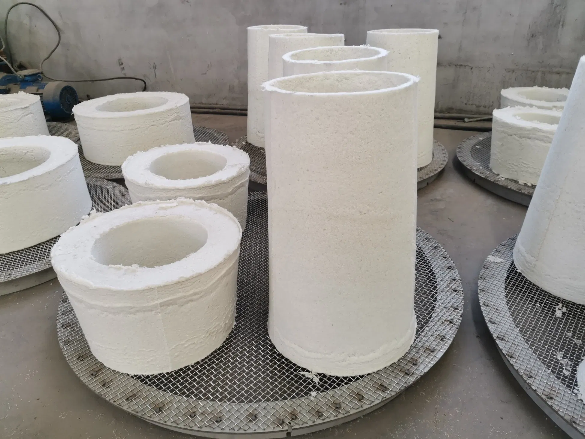 Thermal Insulation Fire Proof Ceramic Fiber Pipe and Shell Building Materials Industrial Materials