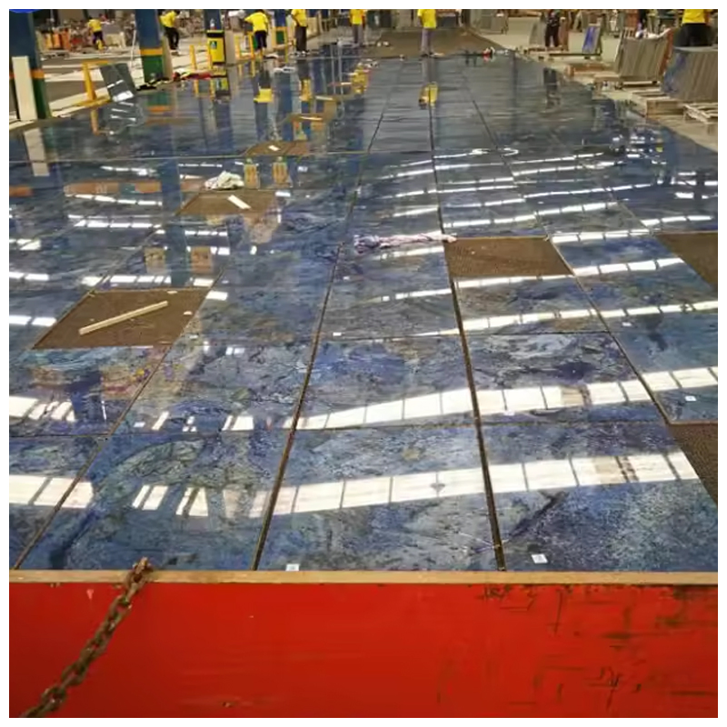 Brazlian Azul Bahia Exotic Blue Granite Polished Floor and Wall Tiles