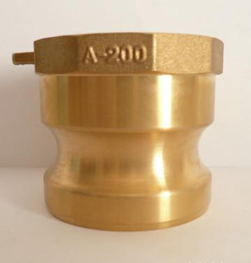 Brass Camlock Coupling Male Adapter X Male Thread Type F