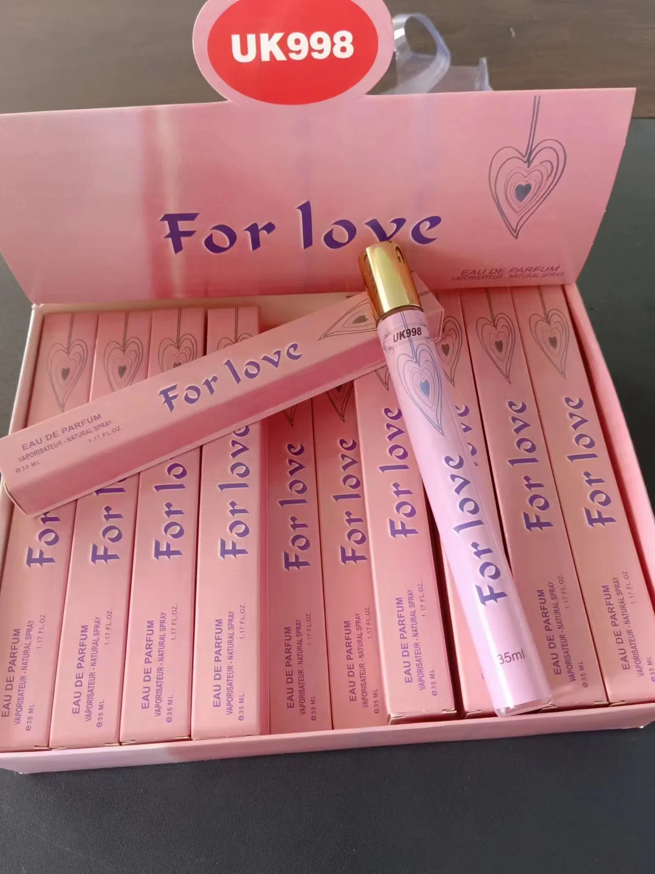 Wholesale Test Tube Perfume Blue Women Men Spray Lasting Light Fragrance Mini Perfumfe